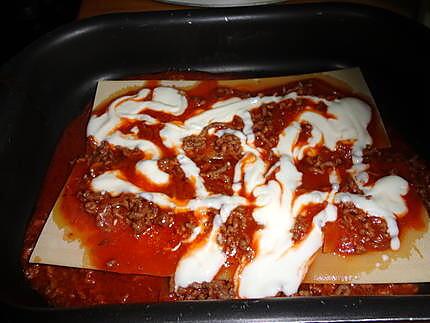 recette Lasagnes à la bolognaise sauce soja a l italienne