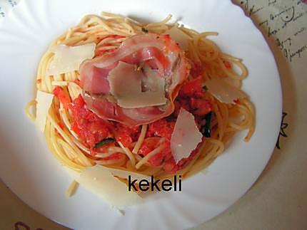 recette Nids de spaghetti