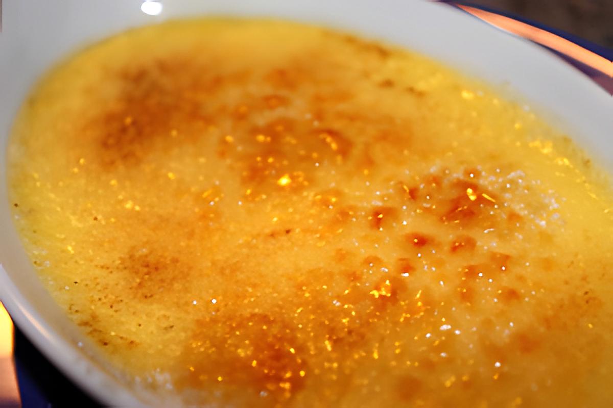 recette Crème brûlée