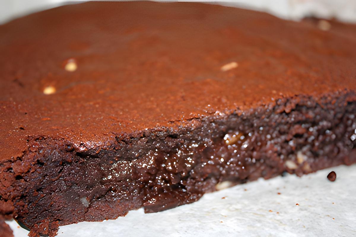 recette Brownies au chocolat noir et aux noix de macadamia