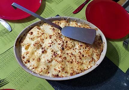 recette Gratin mystère E.T.