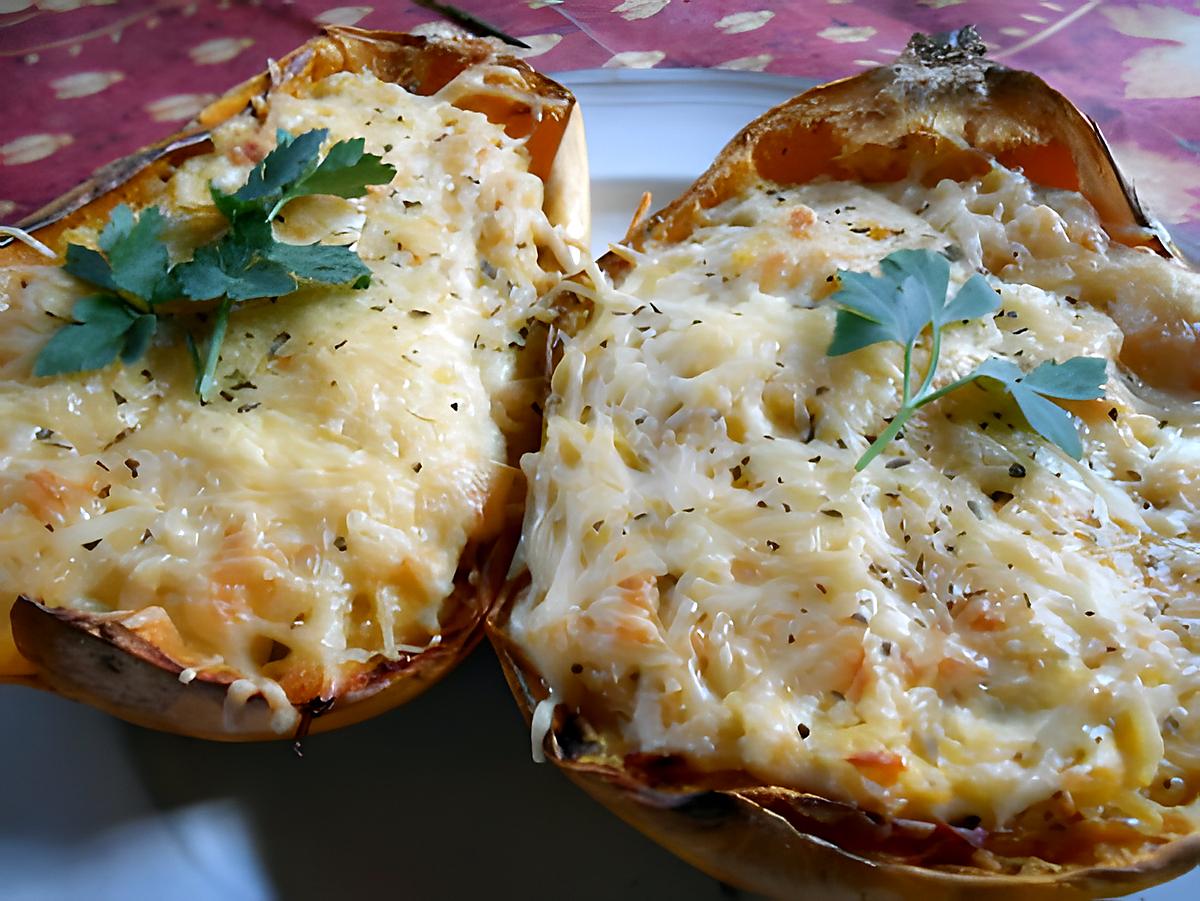 recette Gratin de courge spaghetti