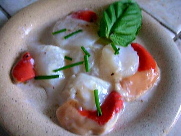 Recette de Sashimi de Noix de Saint Jacques - sans cuisson