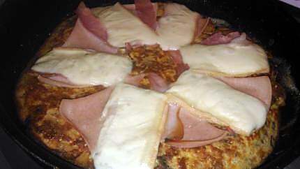 recette frittata a la raclette