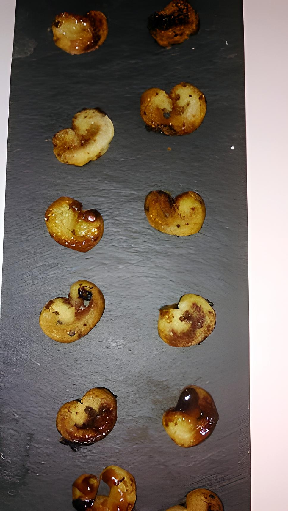 recette Minis palmiers au chocolat