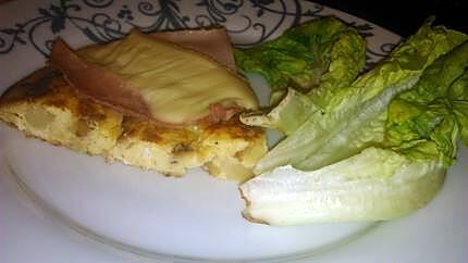 recette frittata a la raclette