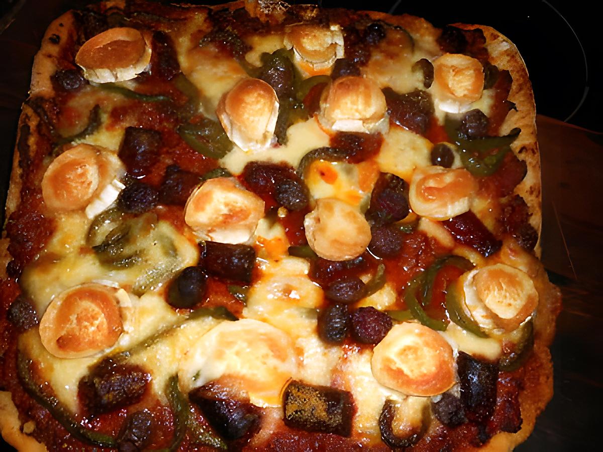 recette Pizza orientale a l agneau