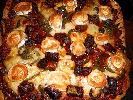 recette Pizza orientale a l agneau