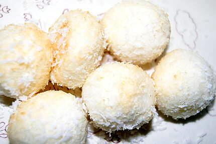 recette Boules de noix de coco