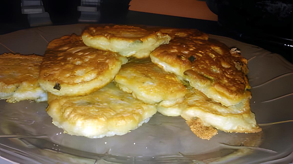 recette Beignet de chevre courgette