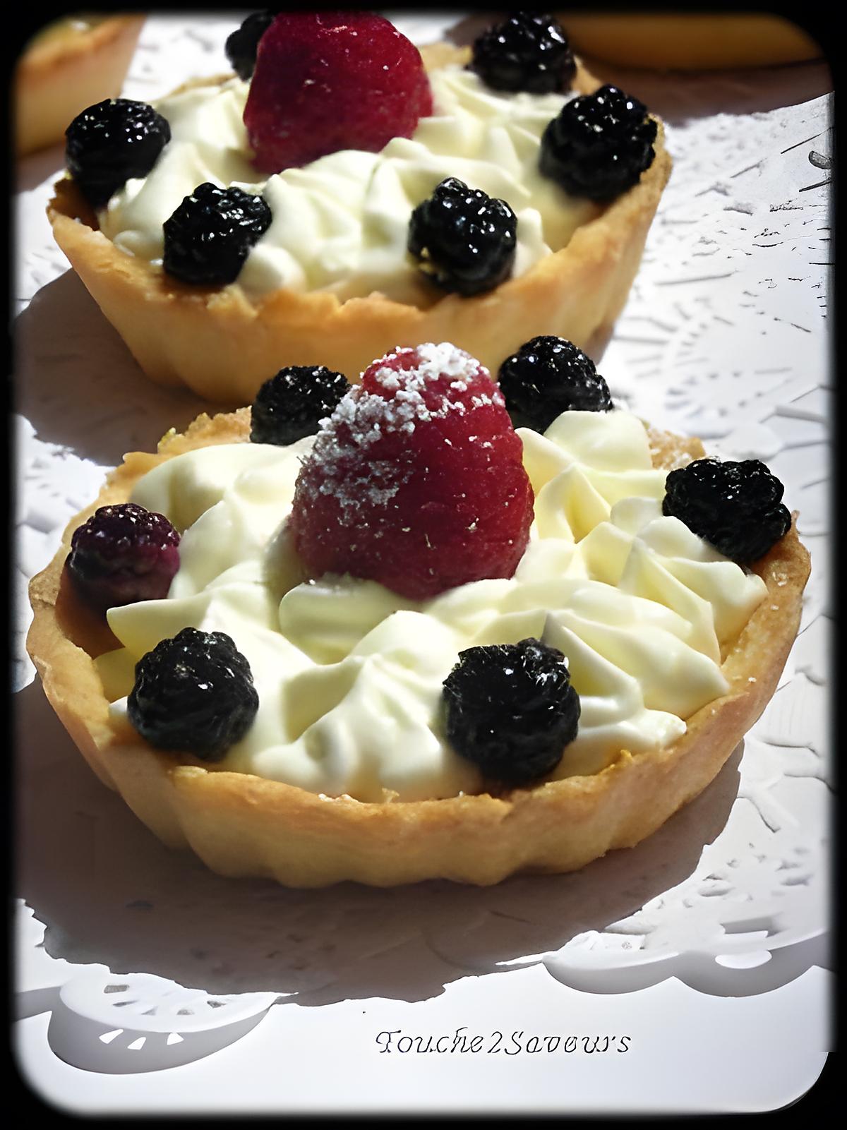 recette Tartelettes mascarpone fruits rouges