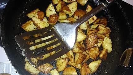 recette Pommes de terre au curry de Papa