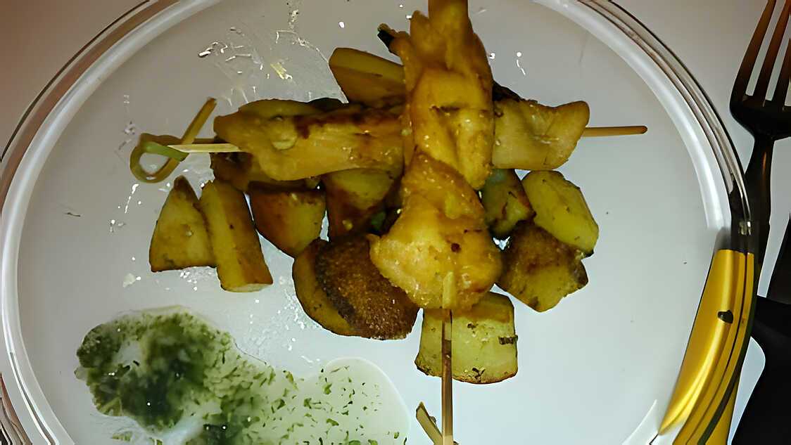 Pommes de terre au curry de Papa