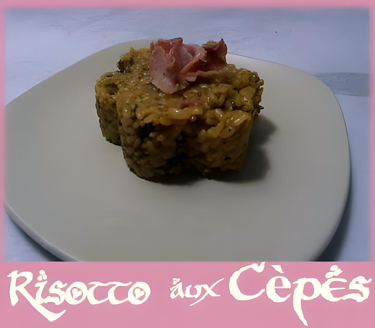 recette Risotto de Cèpes