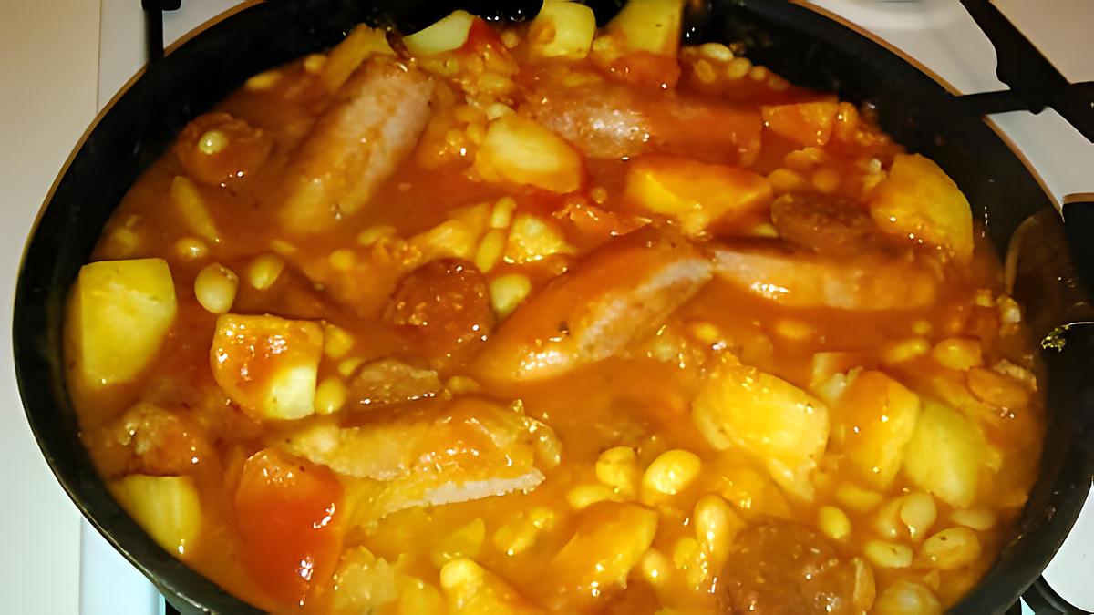 recette Cassoulet espagnol