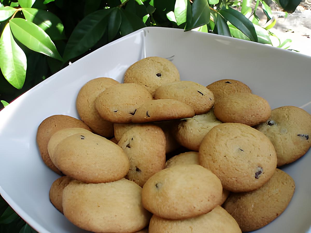 recette Cookies au spéculoos et pépites de chocolat