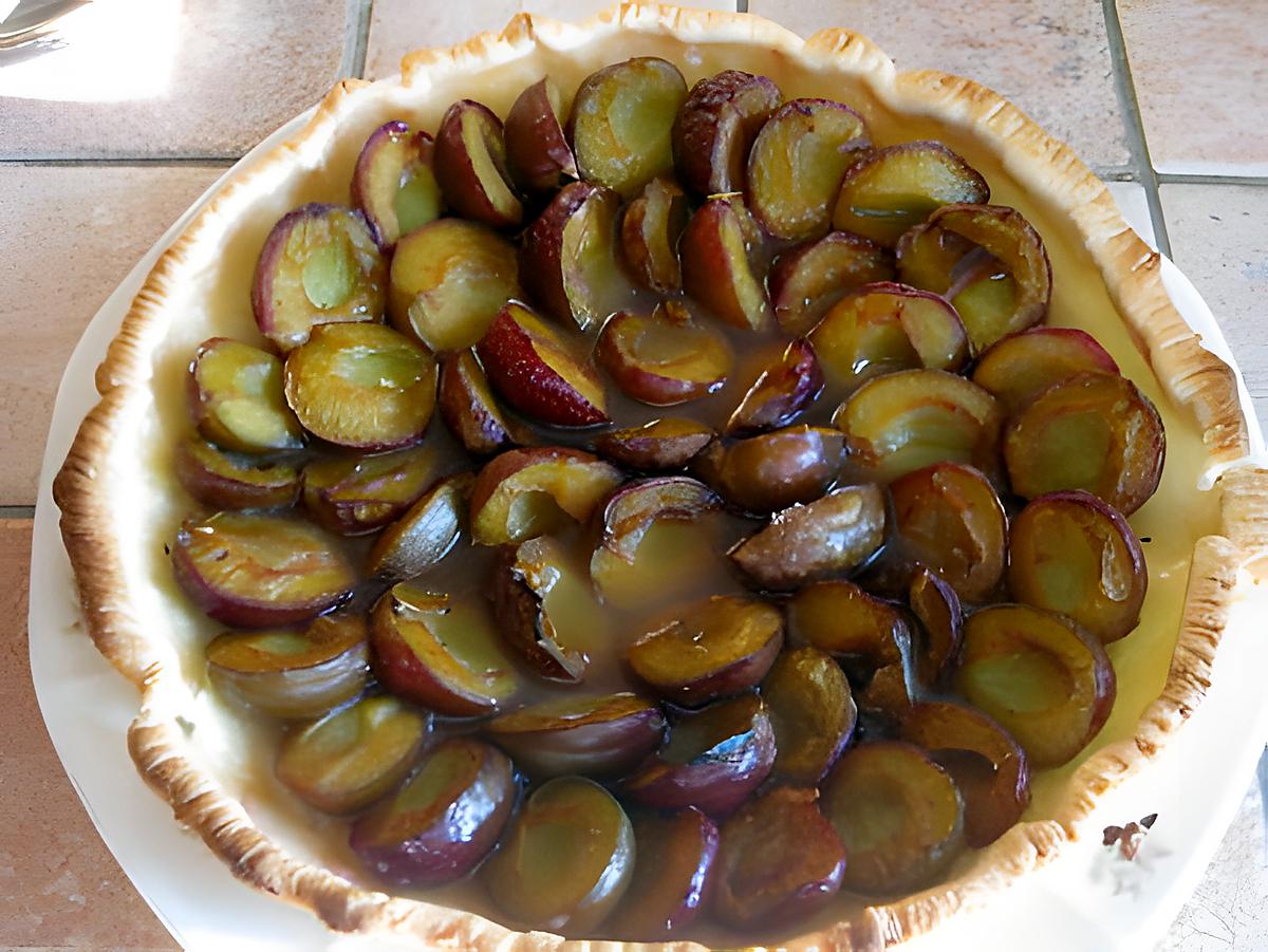 recette Tarte aux prunes