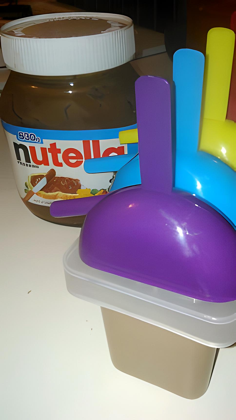 recette Glace au nutella