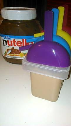 recette Glace au nutella