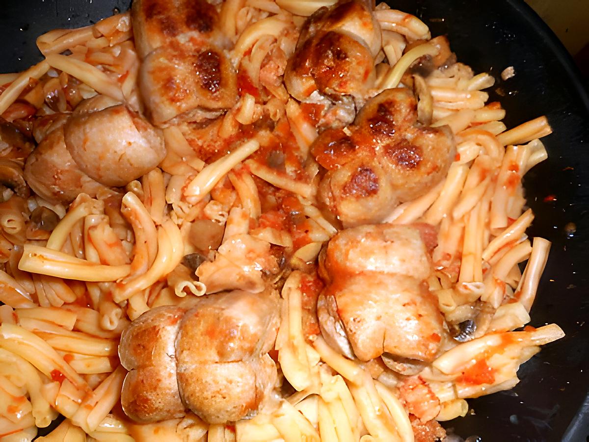 recette Paupiette de veau aux strozzapreti