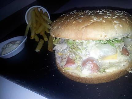 recette Les burgers dog de Mon Papa