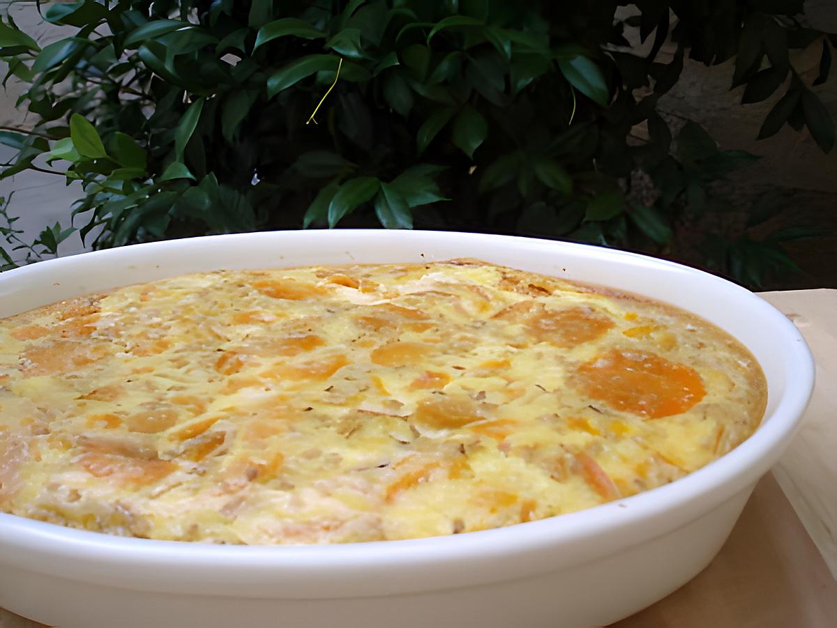 recette Clafouti aux carottes