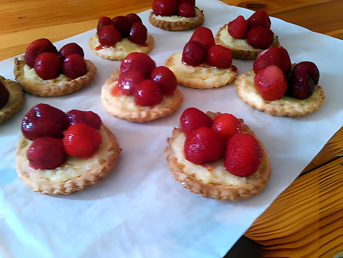 recette Tartelettes aux fraises