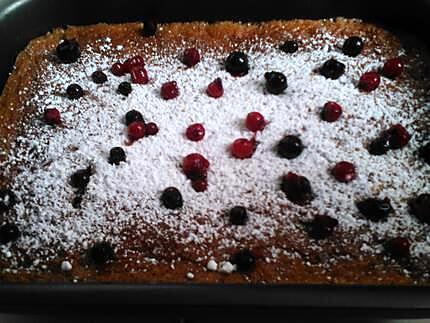 recette Gâteau aux framboises