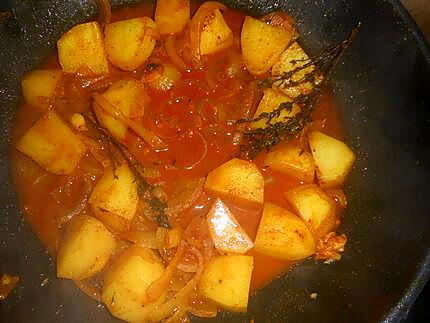 recette Tajine de maquereaux aux pommes de terre