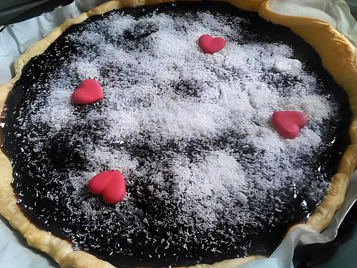 recette Tarte au chocolat et poires