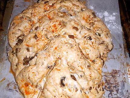 recette Fougasse aux grattons de canard