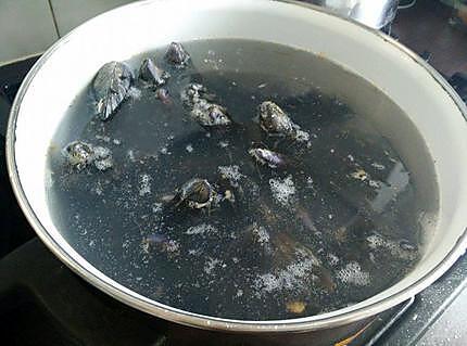 recette Moules gratinées