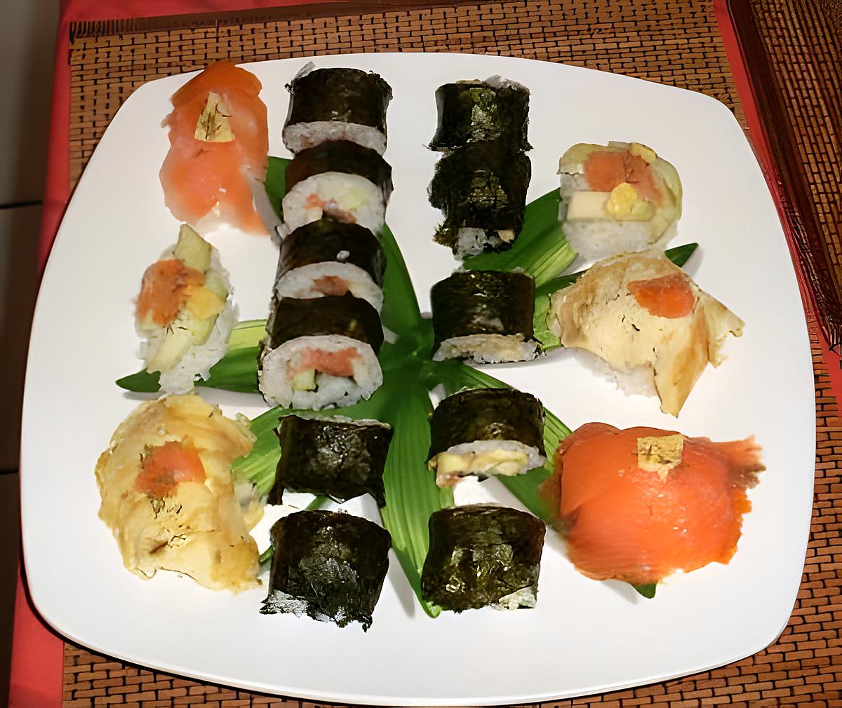 recette Sushis et Makis Maison