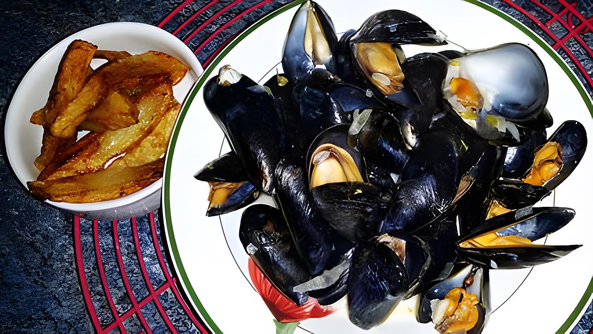 recette Moules à la crème