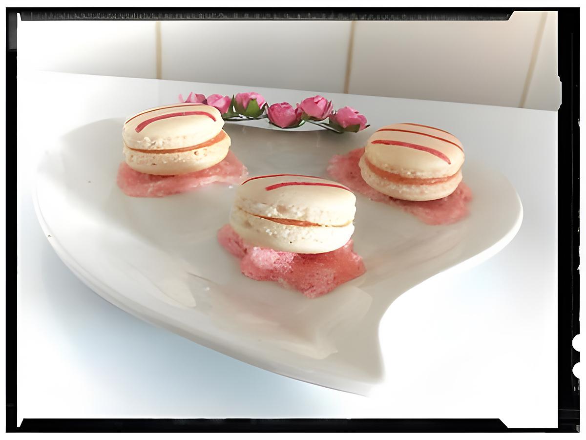 recette macaron gout barbapapa