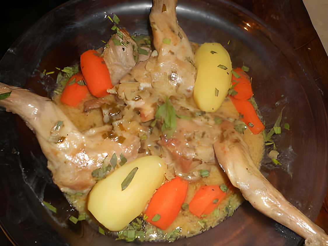 Recette de Gigolettes de lapin a l estragon