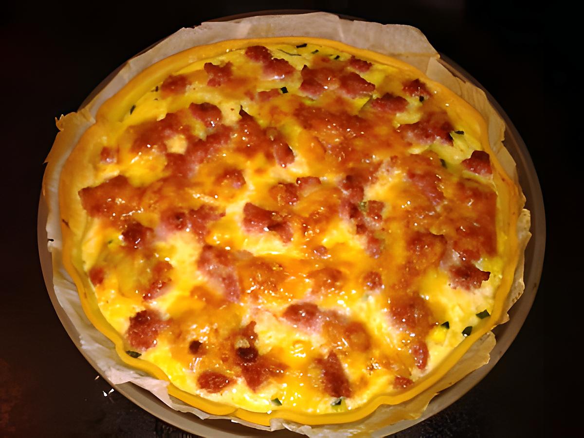 recette QUICHE LORRAINE