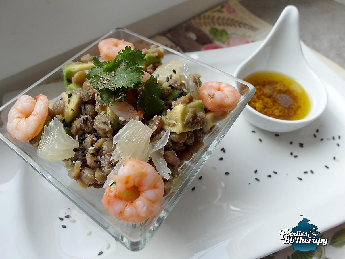 recette salade froide de lentilles