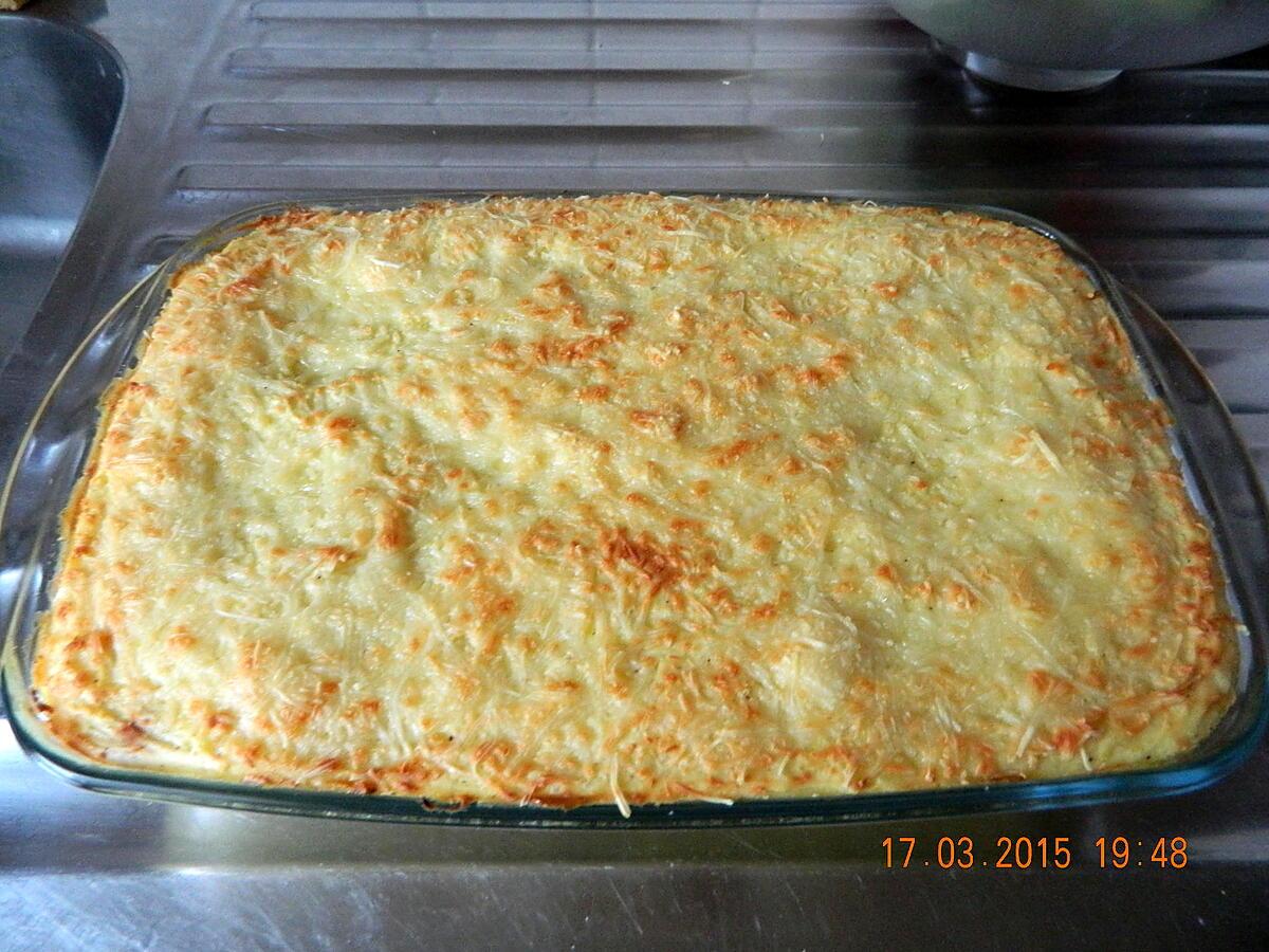 recette Hachis parmentier revisité