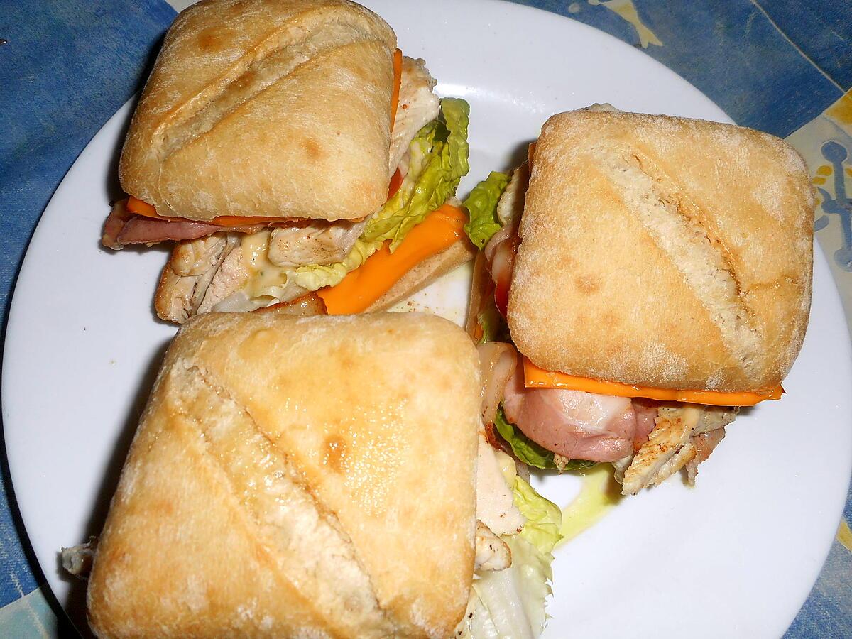 recette Burger de dinde