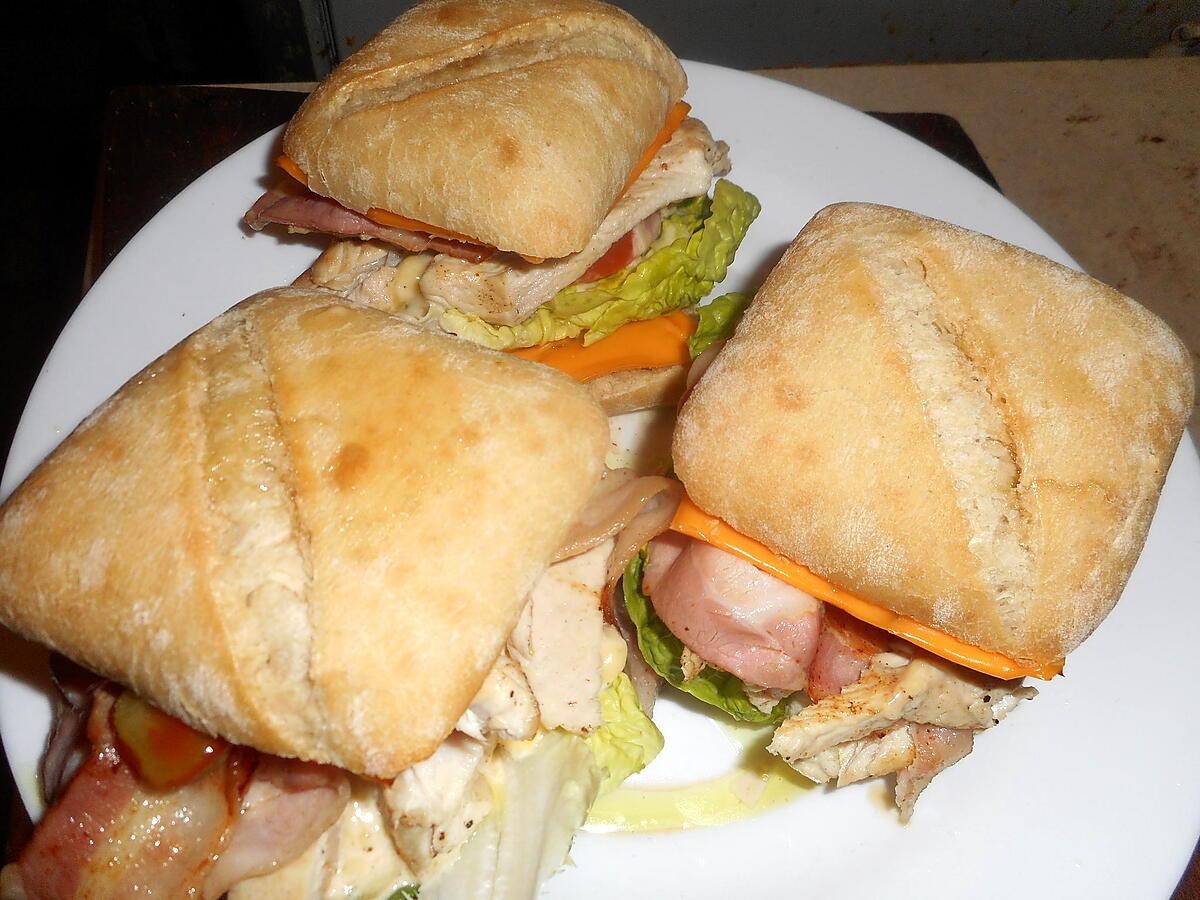 recette Burger de dinde