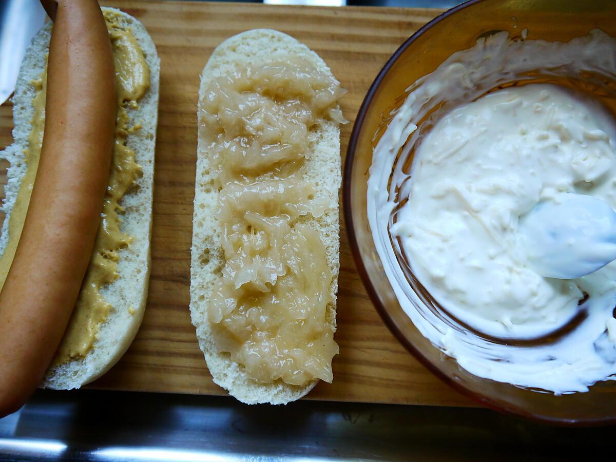 recette Hot dog au chou