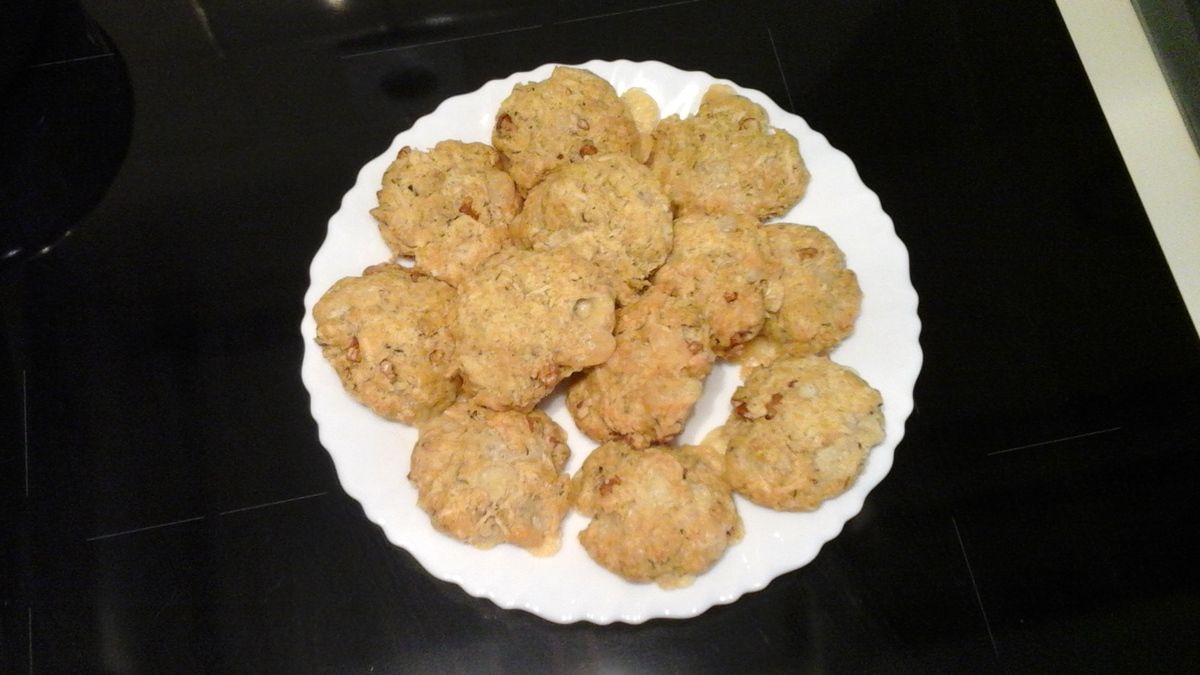 recette COOKIES NOIX FROMAGE