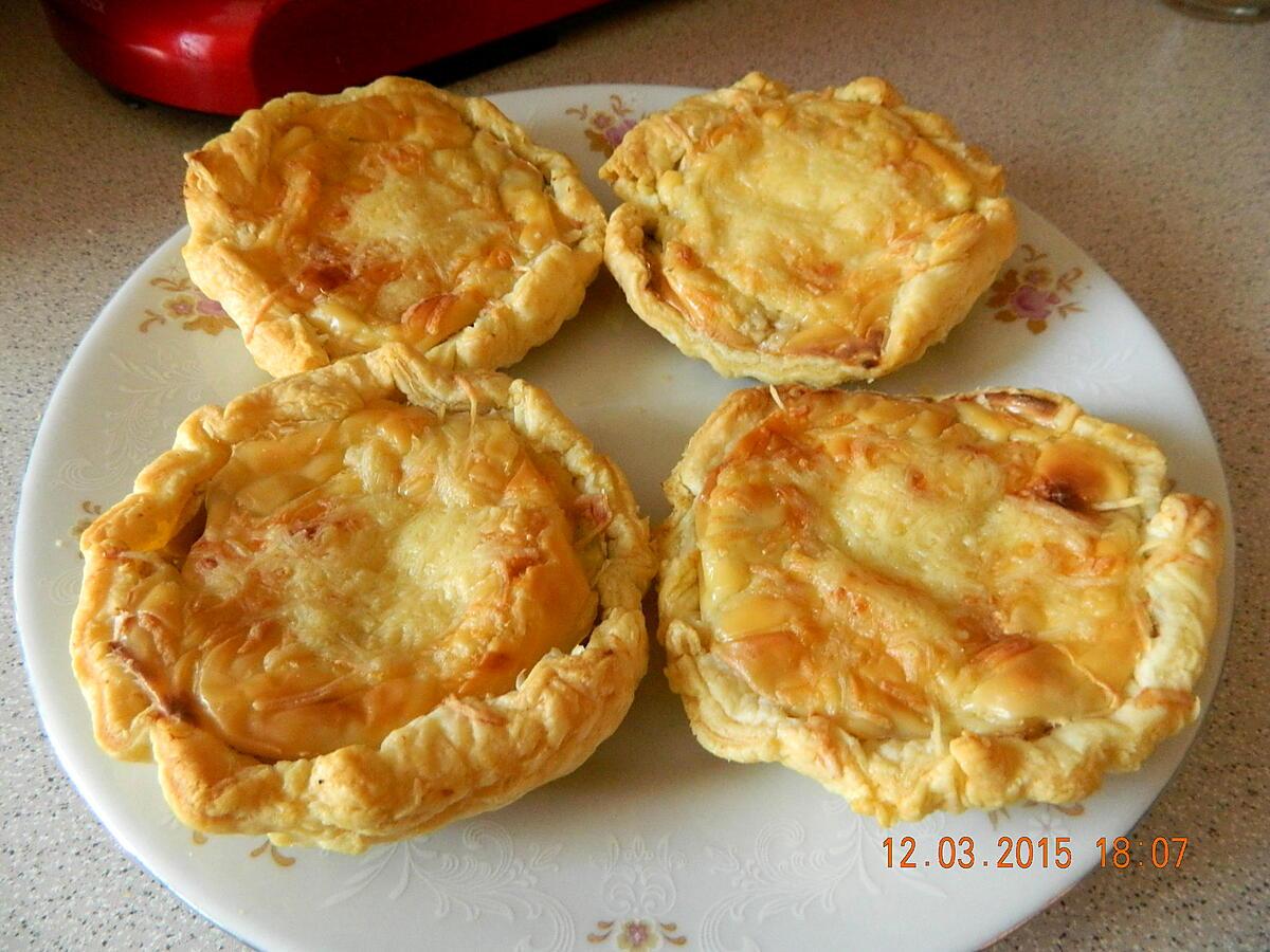 recette Tartelettes aux champignons