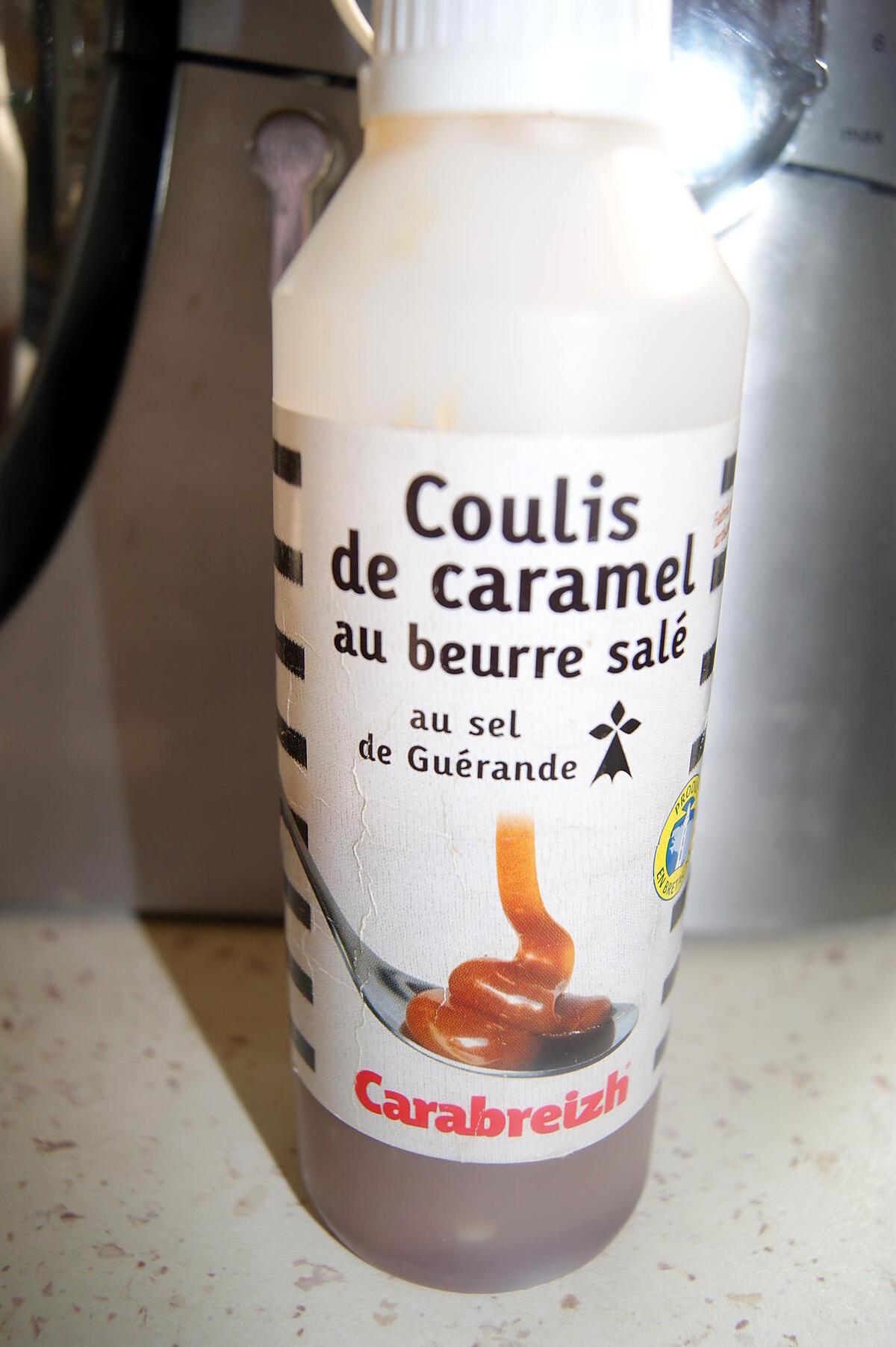 recette Mousse au coulis de caramel au beurre salé