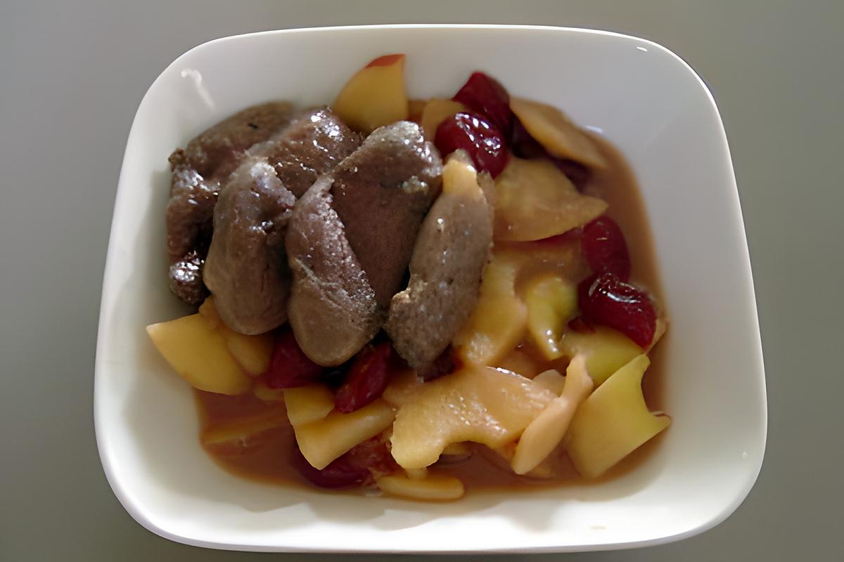 recette magret de canard pommes et cerises