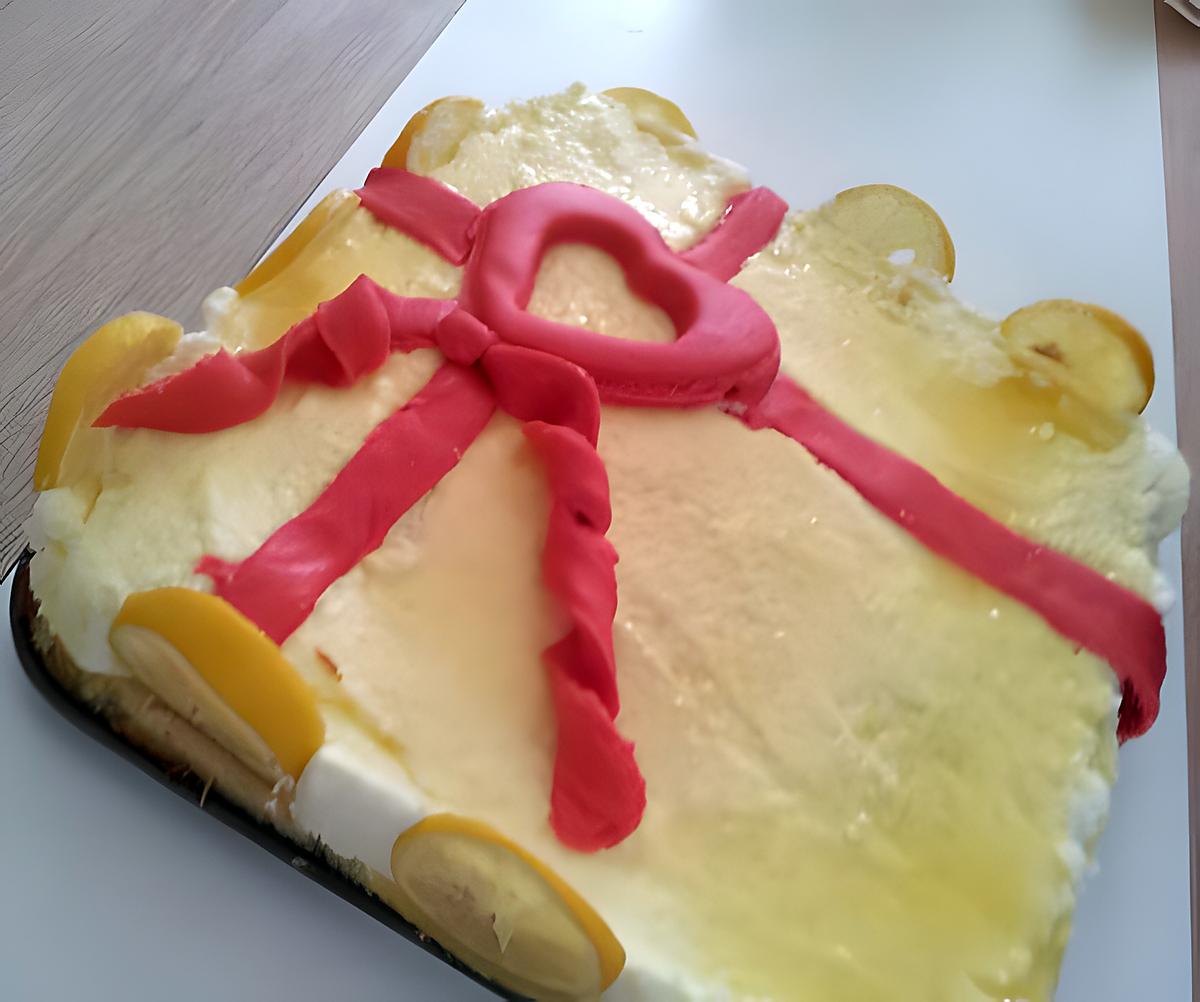 recette Gateau d'anniversaire cadeau