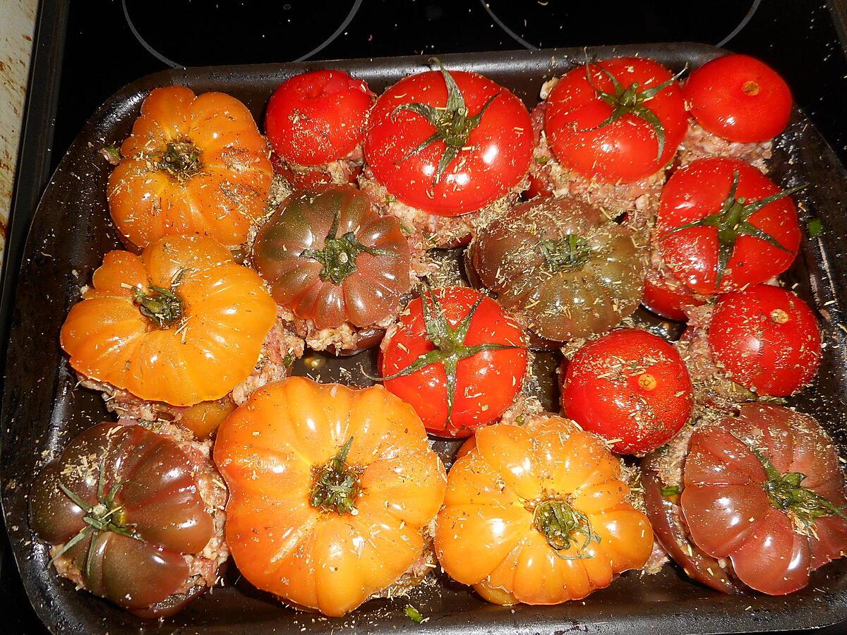 recette Tomates de toutes variétés farcies