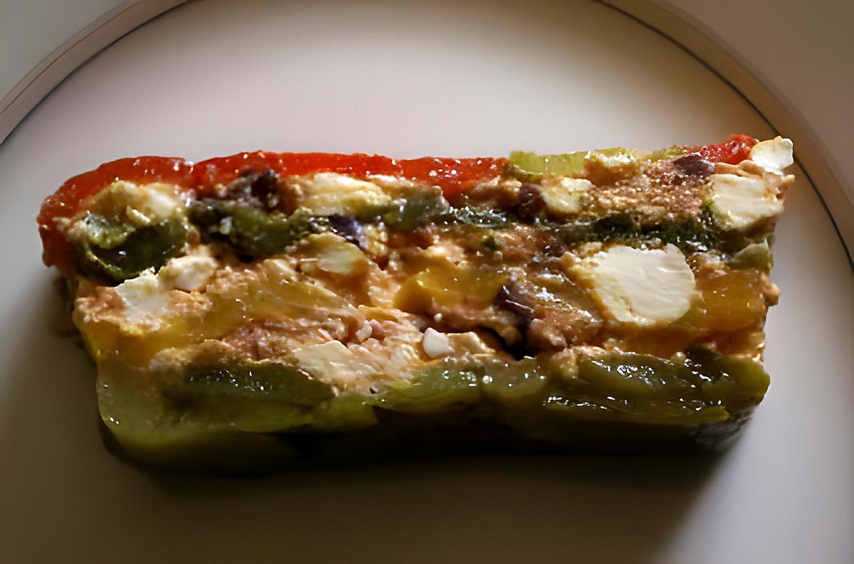 recette Terrine de poivrons