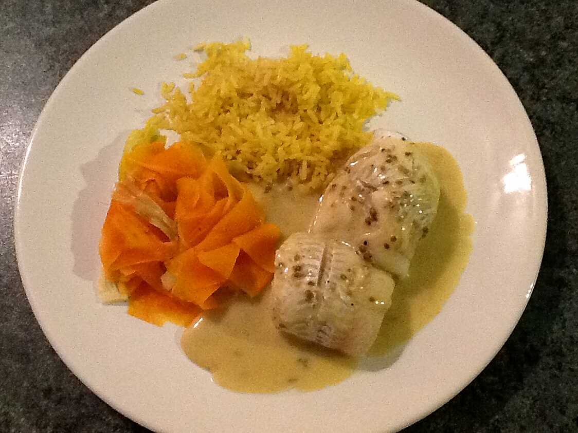 Recette de Filets de merlan sauce anisée (thermomix)